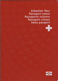 Image of a Swiss passport. [Source].